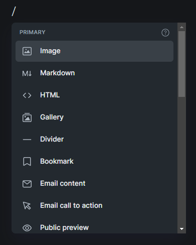 Ghost Editor /